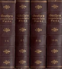 Goethe's works, selection in 16 volumes [four books], Reclam, o.J., around 1900