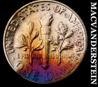 1964-D Silver Roosevelt Dime - Choice Gem Brilliant Unc  Super Color  #K2513
