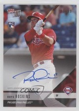2018 Topps Now Road to Opening Day 91/99 Rhys Hoskins #OD-273A Auto x0z