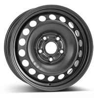 Neuer Stahlring 15 Zoll Schwarz 5-Loch 112 PCD 6J ET47 FüR Seat Altea (5P)