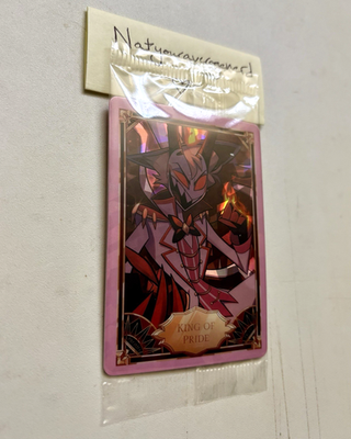 NEW 2024 Hazbin Hotel TCG Promo Card 06 KING OF PRIDE Cracked Ice