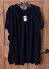 TORRID TEE SHIRT SHORT SLEEVE TOP CROCHET BLOUSE 6 6X 6XL 30 NEW