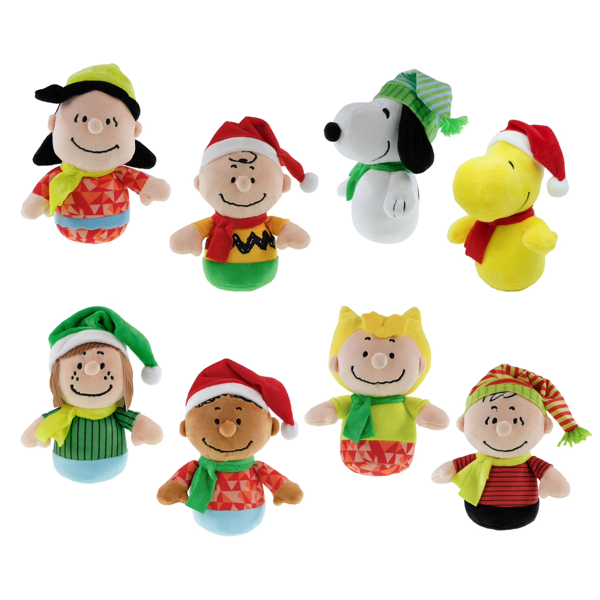 Peanuts 75th Anniversary Plush Pals, 8 Characters, 6 Inches Tall