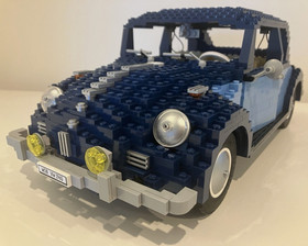 Lego Volkswagen Beetle 10187 Car 100% Complete Set Box Instructions 2008 Rare