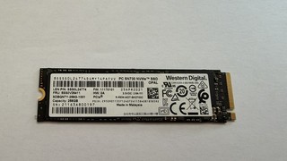 Used 256GB WD SN730 NVMe SSD M.2 2280 FRU 5SS0V26411