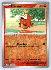 Fuecoco 029/191 Carte e Prodotti Comuni Vari Pokemon Reverse Holo LP