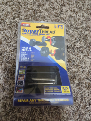 ROTARY THREAD Damaged Thread Repair Tool - Chase, Restore, Repair, and Clean FS