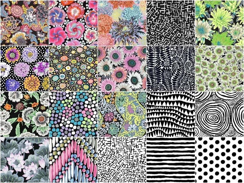 KAFFE FASSETT COLLECTIVE POLARIS 42 Pc Layer Cake 10" Square Quilt Fabric - Image 2 of 2