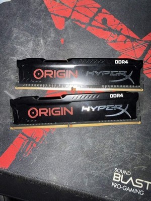 HyperX Origin PC Branded 2 X 8GB DDR4 2666MHz RAM