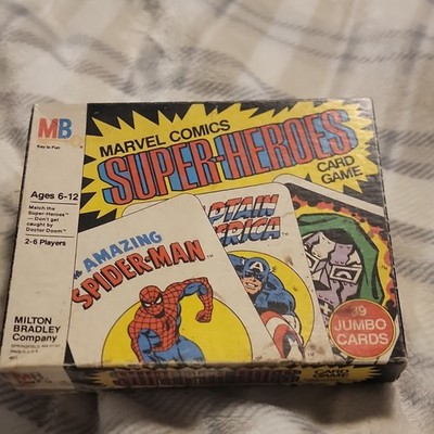 Milton Bradley Marvel Comics Super-Heroes Card Game 1978 Marvel Universe