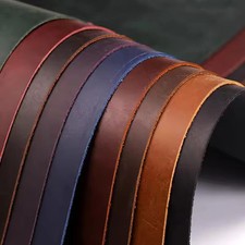 2mm Thick Leather Crazy Horse Oil Tanned for DIY Leather Craft Belt Wallet Bag  