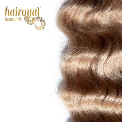 Hairoyal  Luxus Linie, Tape-Extensions 50/55cm gewellt, 100% russisches Remyhaar