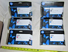 New SEALED Lot of 6 Genuine HP 727 Ink B3P19A B3P20A B3P21A B3P22A Expires 2027 — photo 1