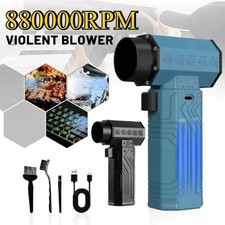 880000RPM Mini Turbo Blower Fan 10000mAh Brushless Portable Air Duster