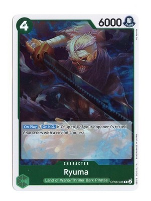 Ryuma OP06-036 R One Piece Wings of the Captain English NM