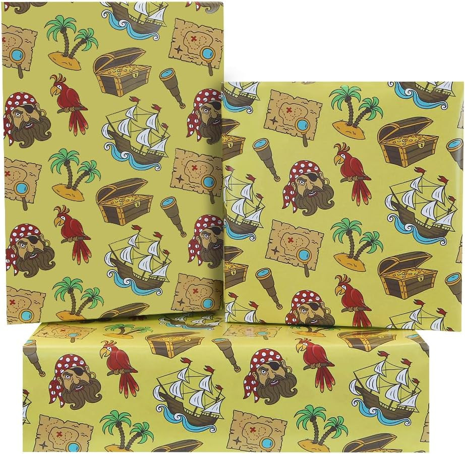 For Boys Girls Kids, Cool Pirates Treasure Ship