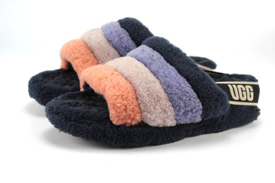 UGG  Fluff Yeah Stray Night Gr.39 Damen Sandalen Slipper Lammfell   TOP  P 487