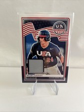 NOLAN SCHUBART 2025 Panini Stars & Stripes RELIC PATCH USA Collegiate Team