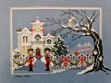 Judith M Kirby's Victorians House Number 13 Midwinter Moon X-Stitch Pattern CCS
