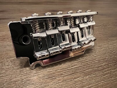 Chrome Plated Steel 6 String Tremolo System With Hardware -  Free Shipping!