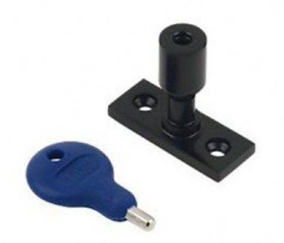 Carlisle Brass WF17 Casement Window Stay Locking PIN + Key for Wooden ...