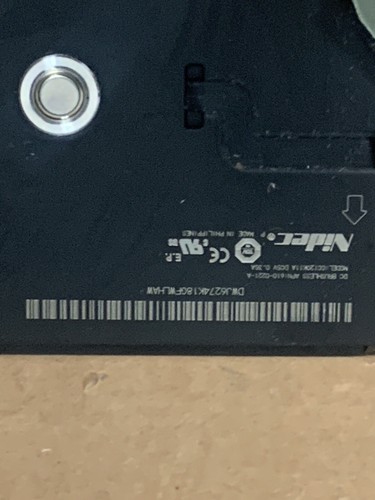 Nidec CC120K11A CC120K12A Fan Set for MacBook Pro Retina 15 A1398 mid 2012-2015 - Picture 3 of 4