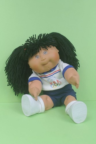 Cabbage Patch Kids AA Puppe Olympikids Sharla Beth 15" First ED Mattel Sammler