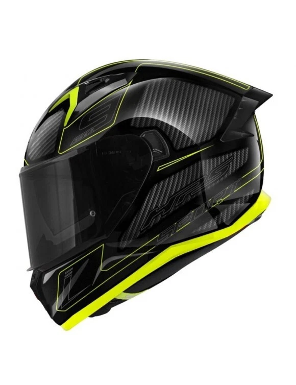 CASCO MOTO INTEGRAL GIVI 50.9 SPORT ENIGMA NEGRO CARBONO AMARILLO 22.06 T-XXL - Imagen 2 de 4