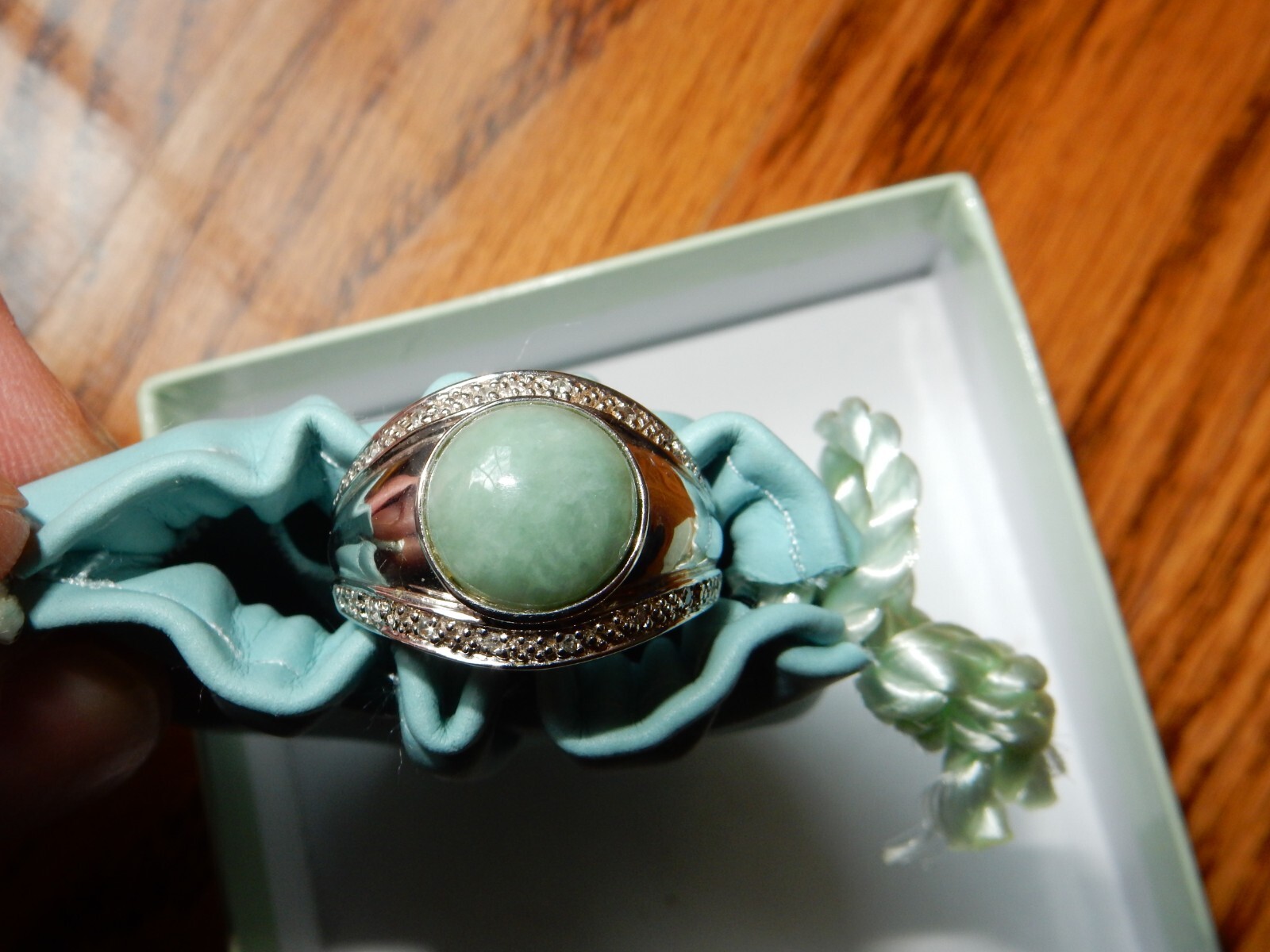 ROSS-SIMONS AMAZONITE RING  STERLING SILVER 925 D… - image 5