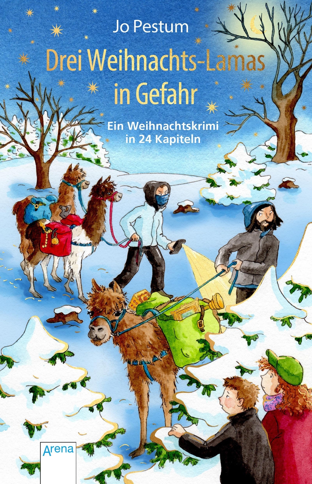 Thumbnail - Drei Weihnachts-lamas In Gefahr, Jo Pestum