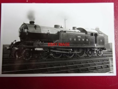 PHOTO DARKROOM - LMS EX GSWR CLASS 540 LOCO NO 541 | eBay