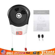 Automatic Roll Up Door Opener Garage Roller Door Opener with 2 Remotes 800N