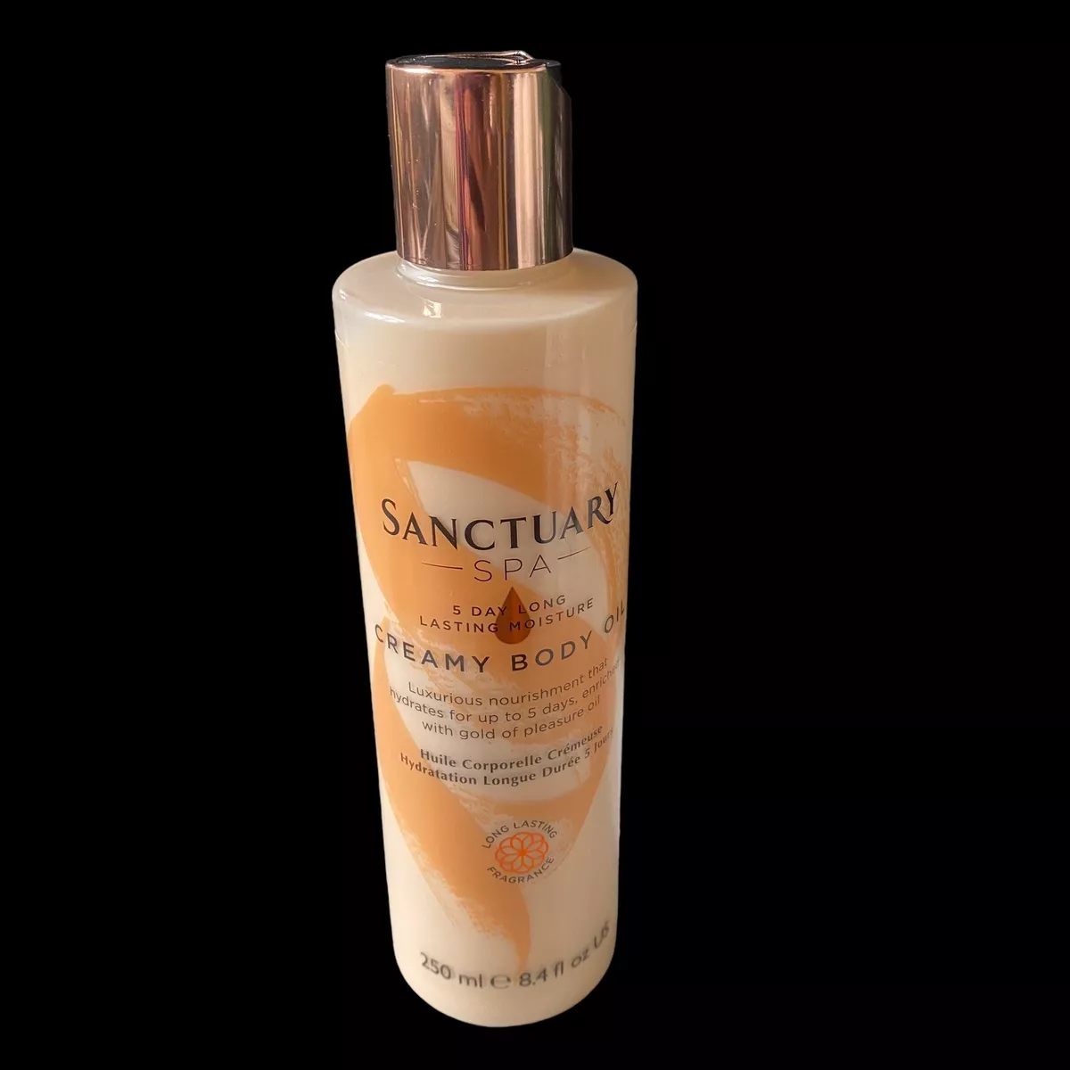 1 X Sanctuary Spa Creamy Body Oil 5 Day Moisture Body Moisturiser
