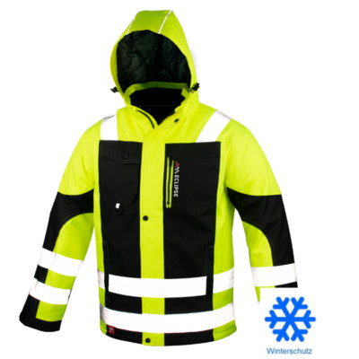 Warnschutz-Winterjacke ECLIPS Arbeitsjacke Witerjacke Warnjacke Herrenjacke 4XL
