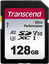 Transcend 128GB UHS-I SD 340S Ultra Performance SD Card Model TS128GSDC340S