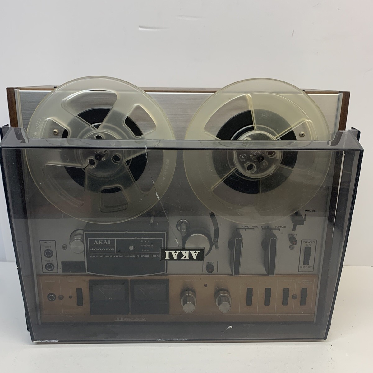 Akai 4000DB Reel to Reel Tape Machine Recorder Player Vintage