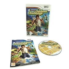 2008 Nintendo Wii Active Life: Outdoor Challenge Complete with Manual CIB GUC