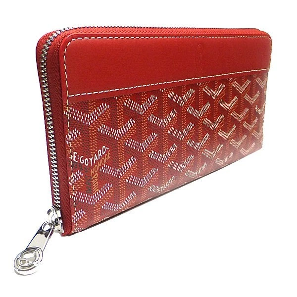 Red goyard online wallet