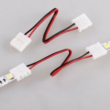 10pcs 2pin Solderless Wire Connector Clip 2 Head for 2835 5050 5630 LED Light
