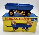 Matchbox Lesney No 40 Hay Trailer & Original Box Vintage Diecast Toy 5 Available