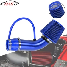 3" Car Cold Air Intake Filter Induction Kit Pipe Power Flow Hose System 76mm