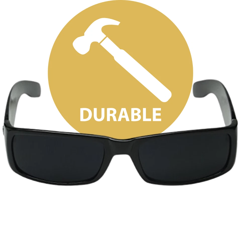 Locs Mad Dog Hardcore Gangster Cholo 矩形 3 类镜片太阳镜 — 第 4/4 张图片