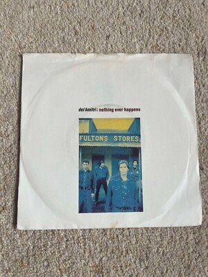 DEL AMITRI - NOTHING EVER HAPPENS / SO MANY SOULS TO CHANGE-7'' VINYL ORIG SLEEVE