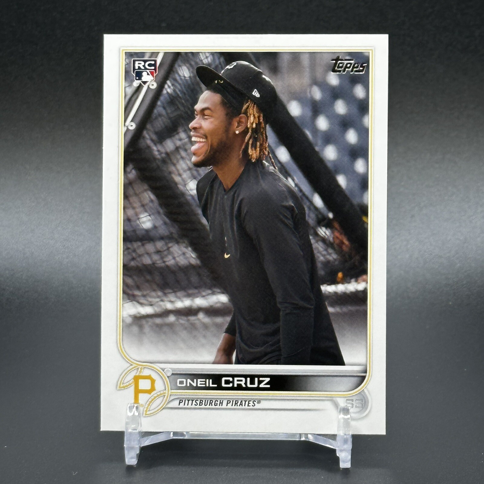2022 Topps ONEIL CRUZ Photo Variation SP Rookie RC #537 - Pittsburgh Pirates