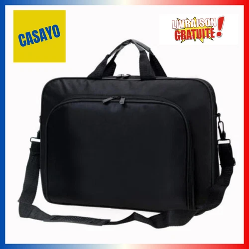 Sacoche en Nylon pour Ordinateur Portable 15,6 /17 Pouces Élégance et Praticité 