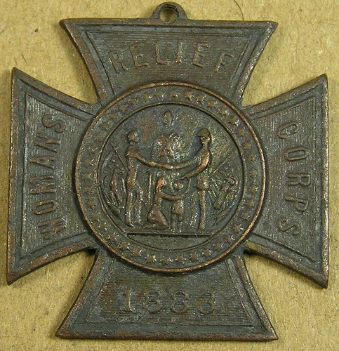 GAR Womans Relief Corps 1883 Bronze Medal, 30 mm, Combined Shipping