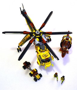 lego dino helicopter
