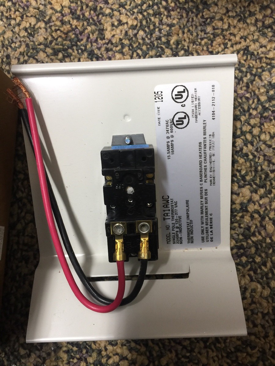 Engineered Products Fahrenheat Baseboard Heater Thermostat