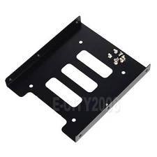 2.5" to 3.5" Bay SSD Metal Hard Drive HDD Mounting Bracket Adapter Tray USA SHIP
