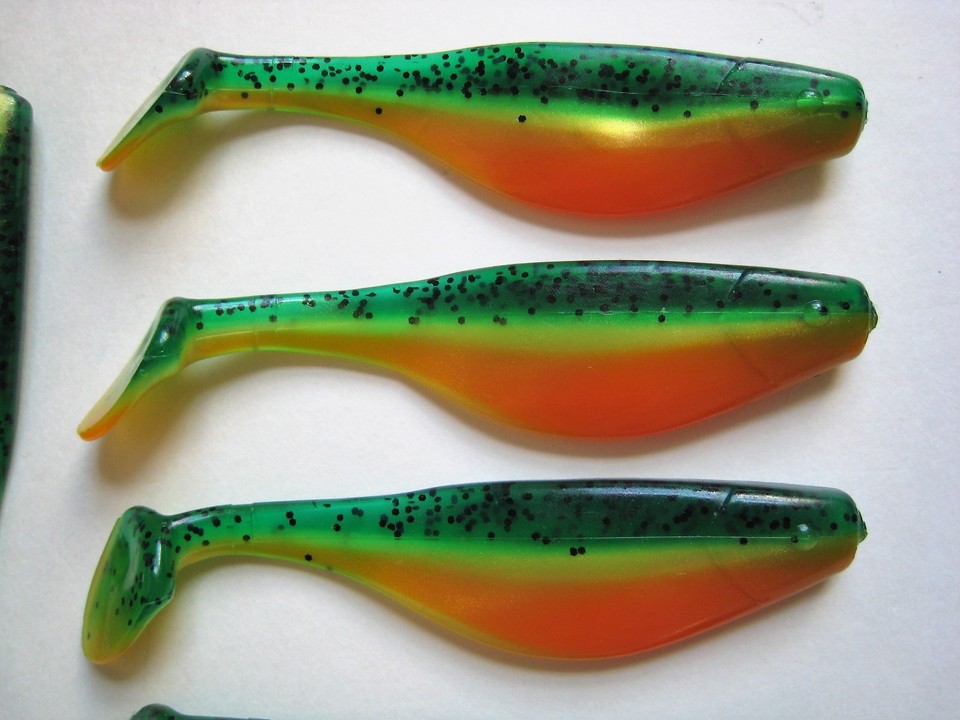Pack De 40 Leurres Paddle Tail SHAD 4 Pouces - Leurres